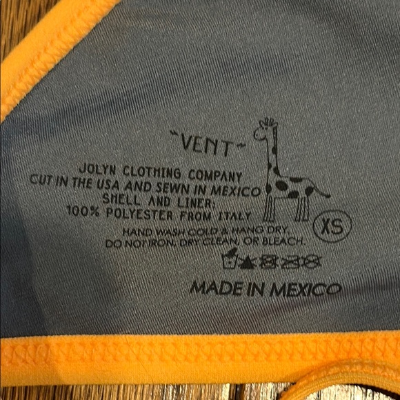 Never worn! Jolyn Vent Bikini top XS Mango - Picture 3 of 4